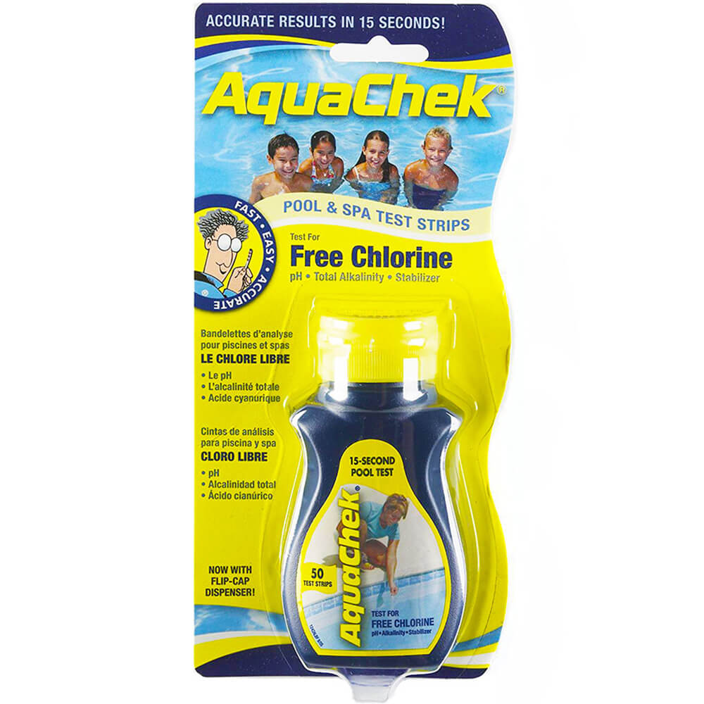 Aquacheck Yellow Chlorine Test Strips